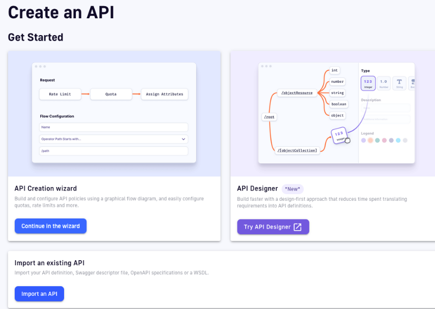 Proceso para crear una API